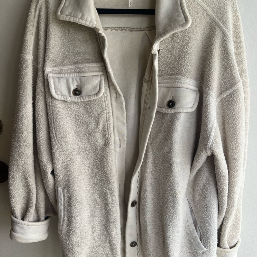 Free People Oversized Shirt Jacket